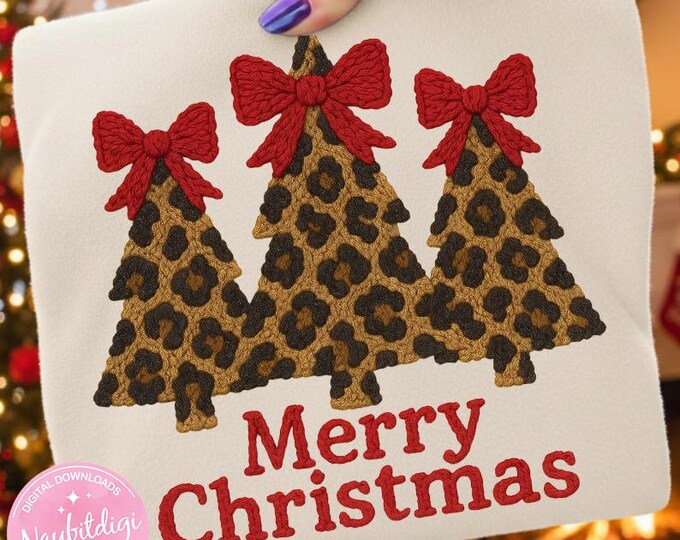 Faux Yarn Merry Christmas PNG, Rustic Holiday Clipart, Cozy Xmas Sublimation Design, Instant Download