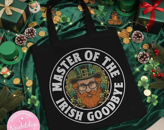 Irish Goodbye St Patricks Day PNG (Digital Download)