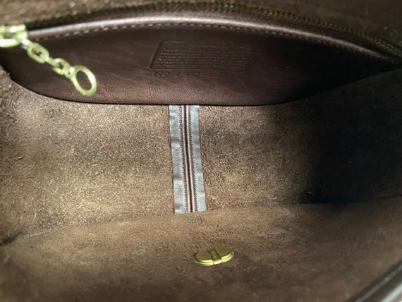 Vintage Coach Legacy Small Flap Bag, Trail Bag, M… - image 9