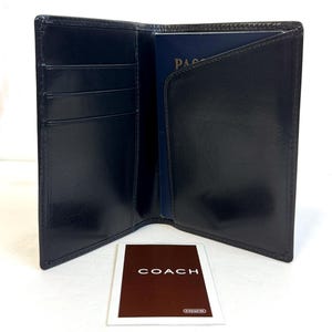 Coach Water Buffalo Leather Wallet - Etsy