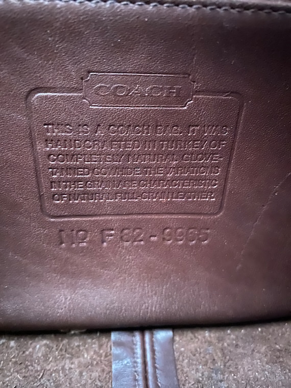 Vintage Coach Legacy Small Flap Bag, Trail Bag, M… - image 10