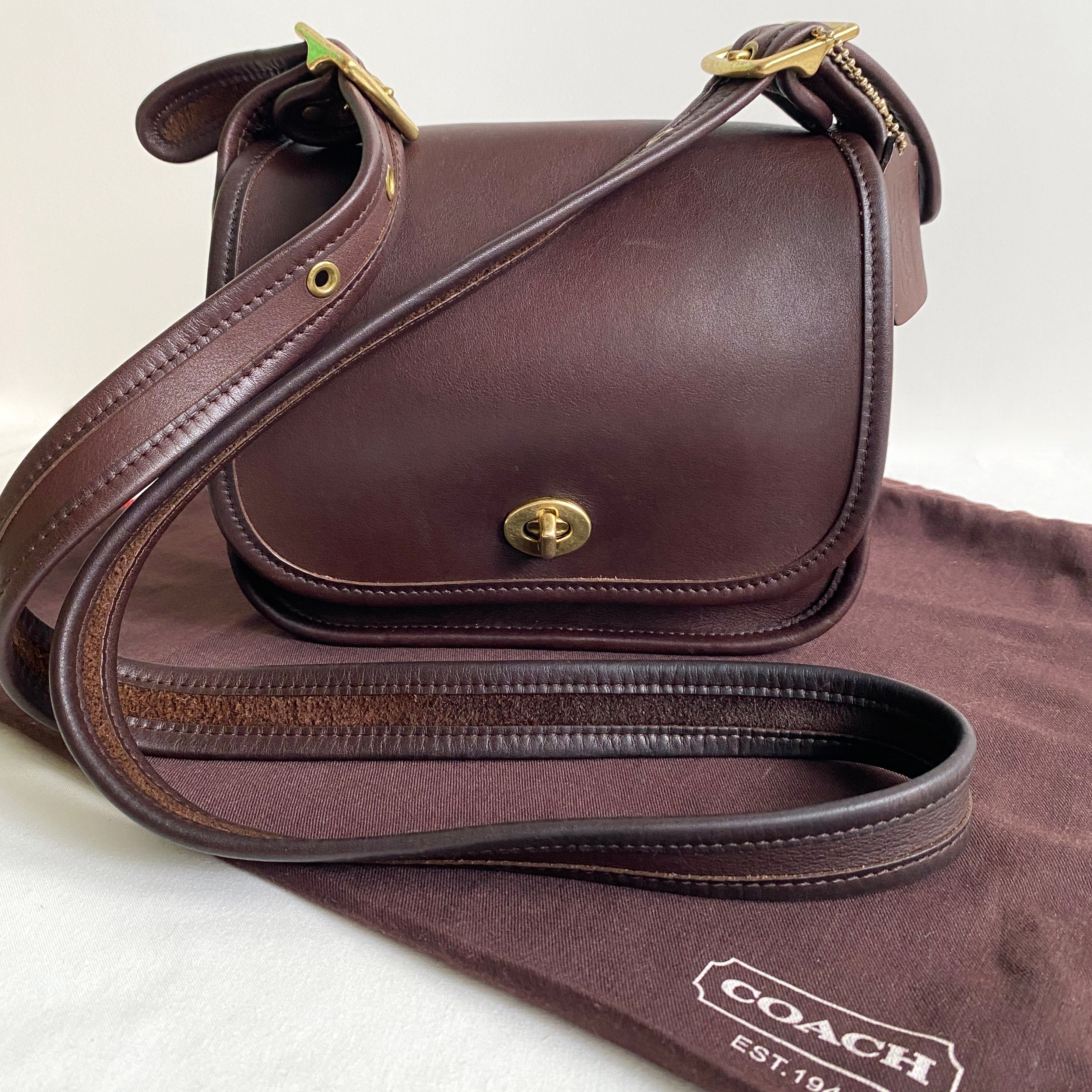 VINTAGE COACH LEGACY TRAIL BAG 9965 (SMALL FLAP) & VINTAGE