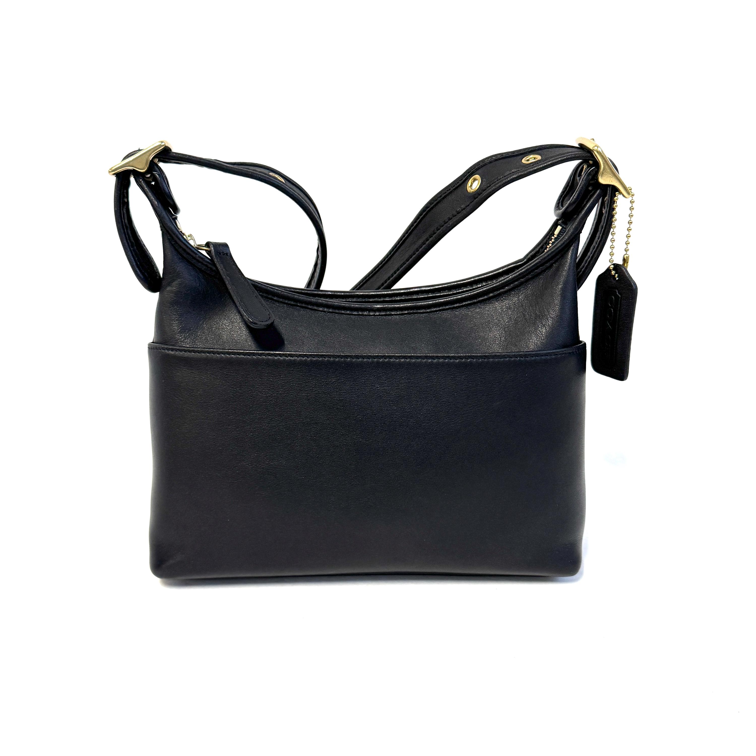 バッグ Vintage Coach Legacy Black Leather Hobo COACH Designer Vintage Black Legacy Hobo Bag Shoulder Purse