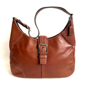 Vintage Coach Hobo Bag Brown - Etsy