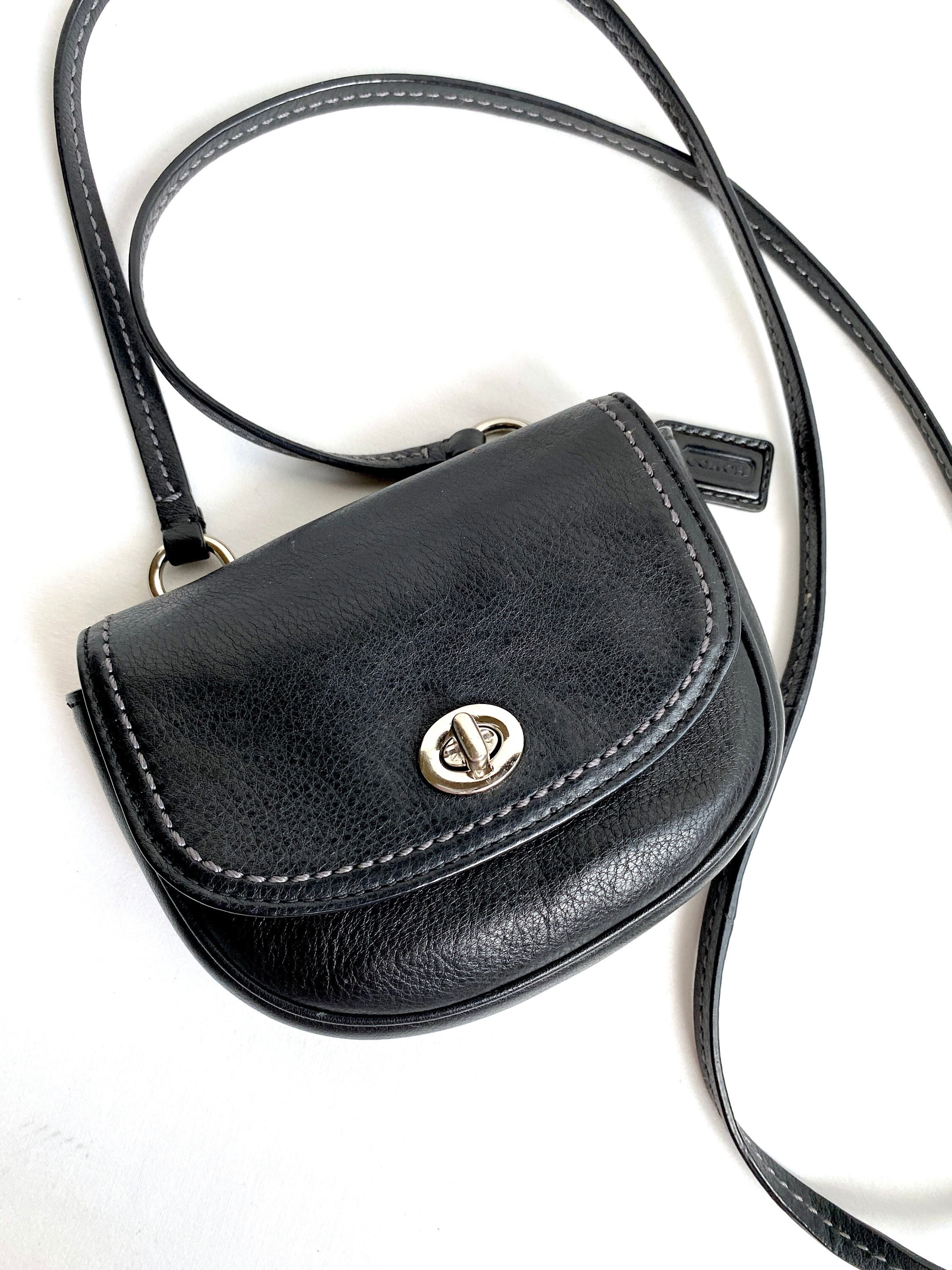 Mini black coach outlet purse