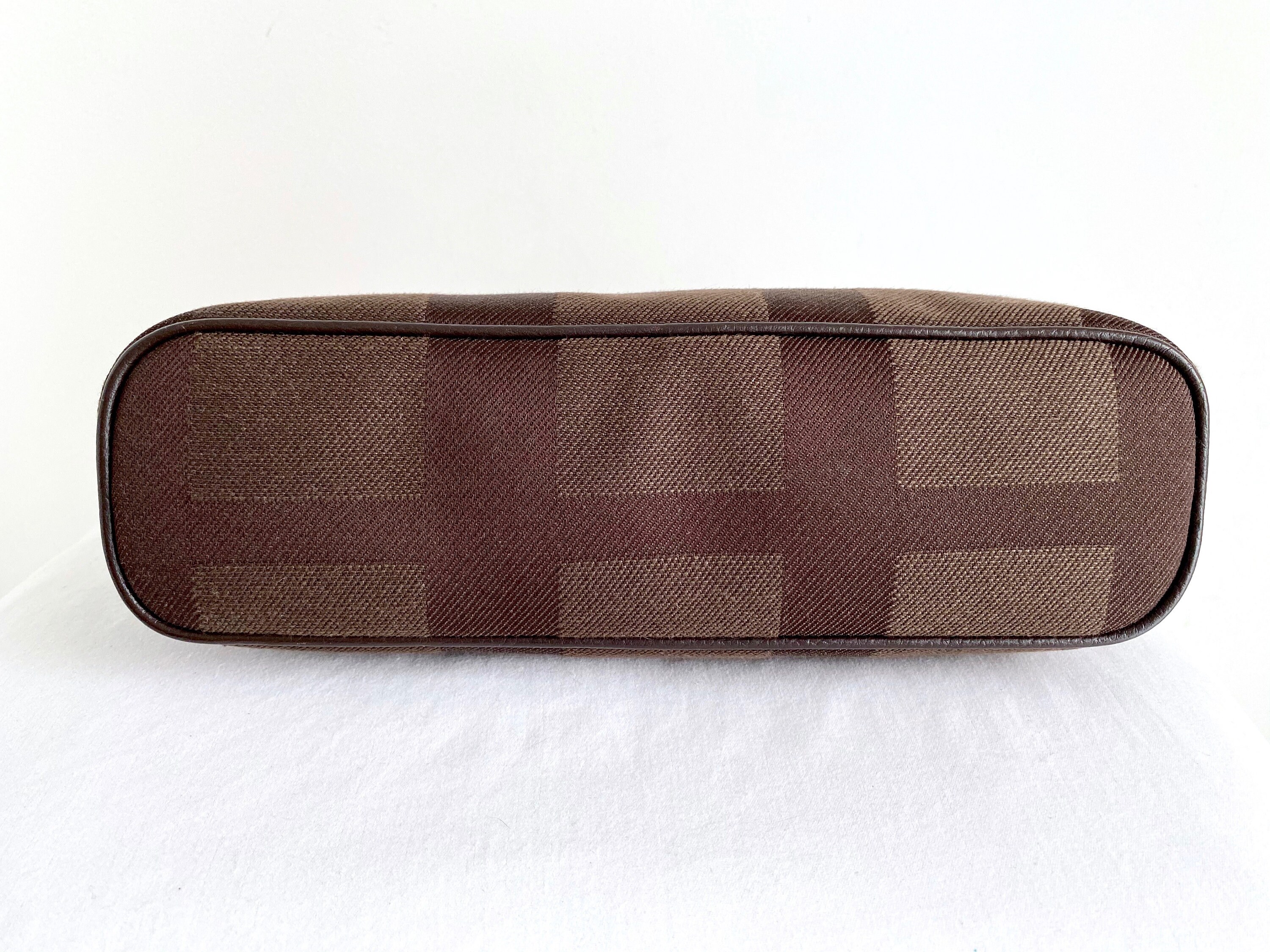 Daks London Brown Check Fabric and Leather Hobo Bag - Etsy Daks London Brown Check Fabric and Leather Hobo Bag - Etsy