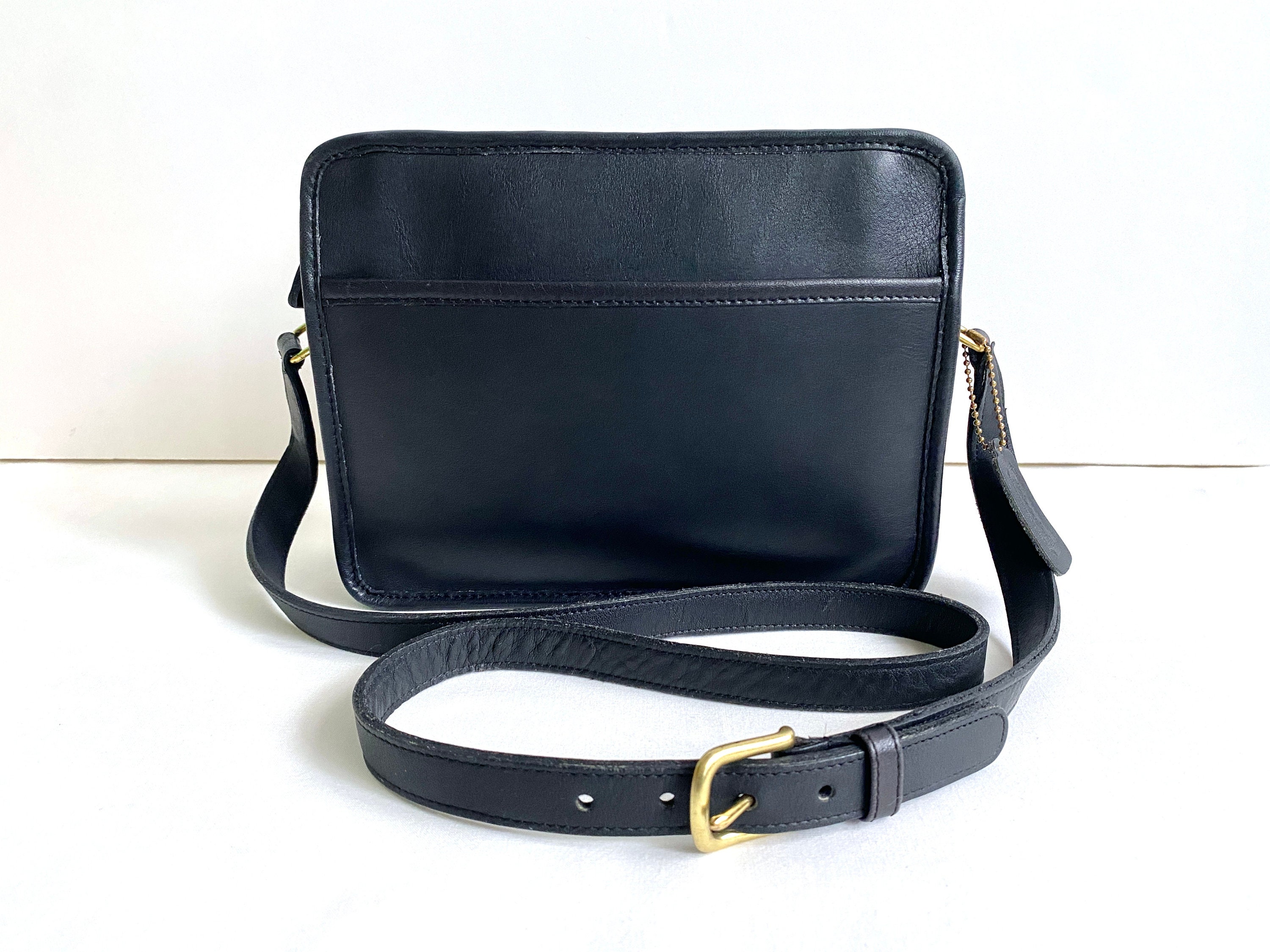 Coach Blazer Bag, Black Leather, Style 9830, Made in New Coach Blazer Bag, Black Leather, Style 9830, Made in New