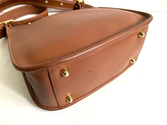 Vintage Coach Legacy Zip, British Tan Leather Sho… - image 7