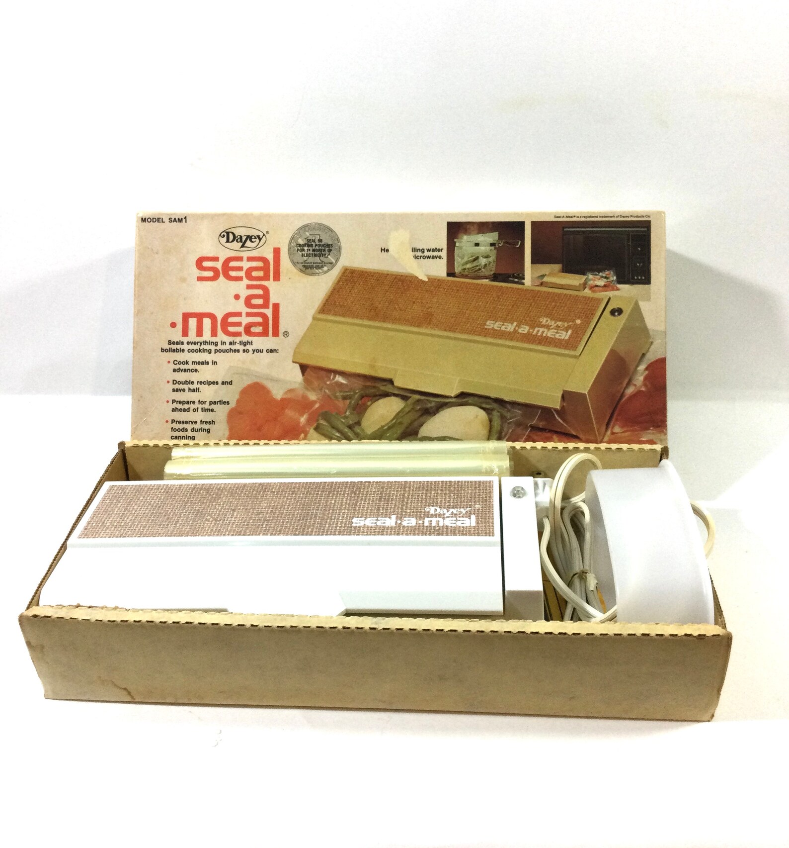 Vintage SealaMeal Dazey with Bags & Instructions Etsy