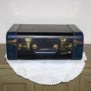 Vintage Suitcase 1950s - Etsy