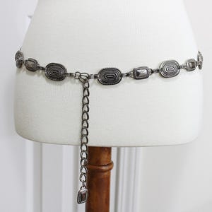 1980s Waist Belt Silver - Etsy display picture 3