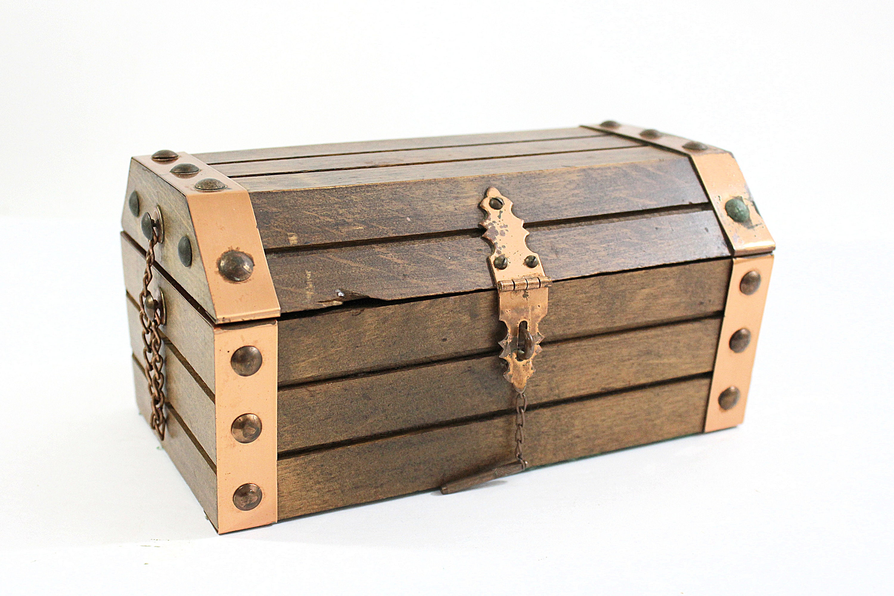 Small wooden chest sale box