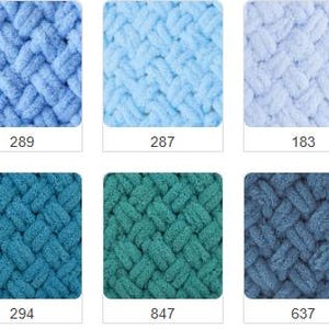Handmade Baby Blanket | Baby Blanket Crochet | Chunky Knit Nursery Decor | Baby Shower Gift | Crochet Look Soft Throw | Baby Toddler Coverle image 15