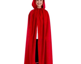 7-9 Yrs | Red cloak for kids
