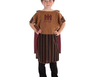 5-12 Yrs | Brown Gladiator costume for kids