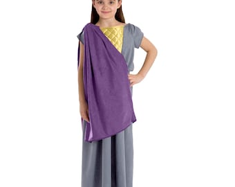 5-11 Yrs | Historical Ancient Brit / Boudica Girl costume for kids