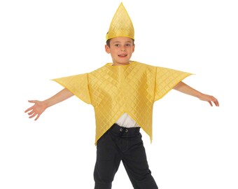 3-8 Yrs | Shining Gold Star costume