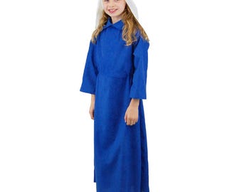 5-7 Yrs | Blue / white Virgin Mary / Nun costume