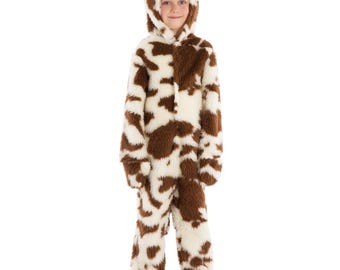 3-7 Yrs | Brown Cow / Calf costume for kids