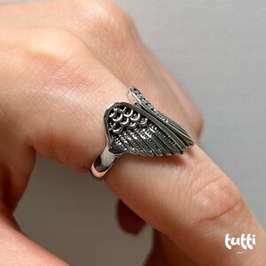 angel wings ring, gothic ring, Punk Ring,angel ring,celestial ring, unique couple ring, gothic jewelry, biker ring, wings ring, wings jewelry, Fairy Wings, Goth Ring,Witch Ring, gothic jewelry, gemstone ring, dainty ring, garnet ring, Stacking Ring, gift for mom, mothers day gift, gift for her, gift for him, Gifts for Girlfriend, dark jewelry, gothic ring, goth ring, celestial ring, thumb ring, fidget ring, sister ring, witchy ring, gothic jewelry, punk ring, fantasy ring, y2k ring