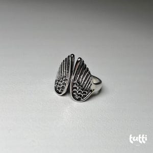angel wings ring, gothic ring, Punk Ring,angel ring,celestial ring, unique couple ring, gothic jewelry, biker ring, wings ring, wings jewelry, Fairy Wings, Goth Ring,Witch Ring, gothic jewelry, gemstone ring, dainty ring, garnet ring, Stacking Ring, gift for mom, mothers day gift, gift for her, gift for him, Gifts for Girlfriend, dark jewelry, gothic ring, goth ring, celestial ring, thumb ring, fidget ring, sister ring, witchy ring, gothic jewelry, punk ring, fantasy ring, y2k ring