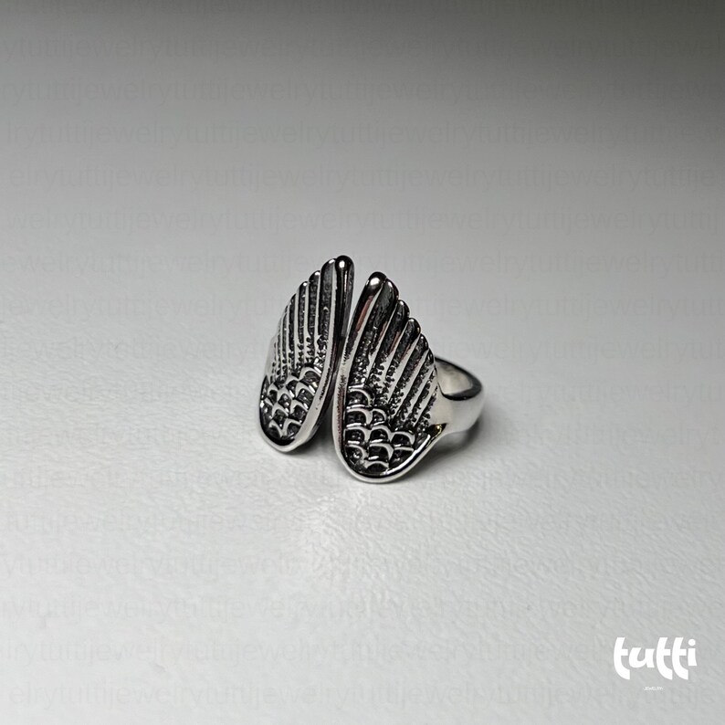 angel wings ring, gothic ring, Punk Ring,angel ring,celestial ring, unique couple ring, gothic jewelry, biker ring, wings ring, wings jewelry, Fairy Wings, Goth Ring,Witch Ring, gothic jewelry, gemstone ring, dainty ring, garnet ring, Stacking Ring, gift for mom, mothers day gift, gift for her, gift for him, Gifts for Girlfriend, dark jewelry, gothic ring, goth ring, celestial ring, thumb ring, fidget ring, sister ring, witchy ring, gothic jewelry, punk ring, fantasy ring, y2k ring
