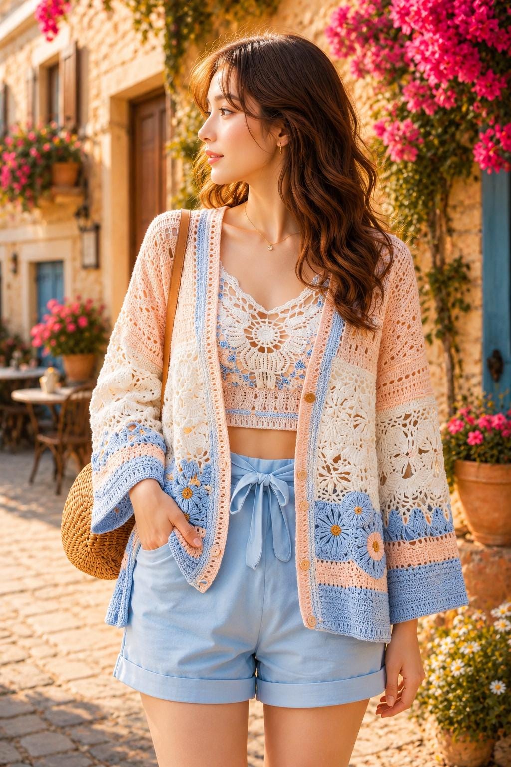 Floral Cardigan - Etsy