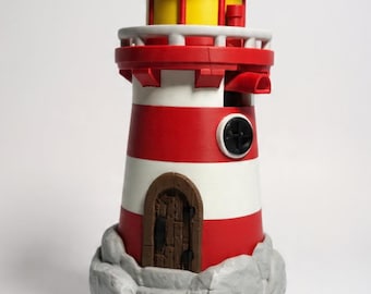 LED Tea Lighthouse - skummande tvålhållare för Bath and Body Works