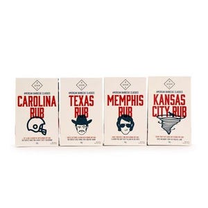 All 4 of BOHNS American Classic BBQ Rubs