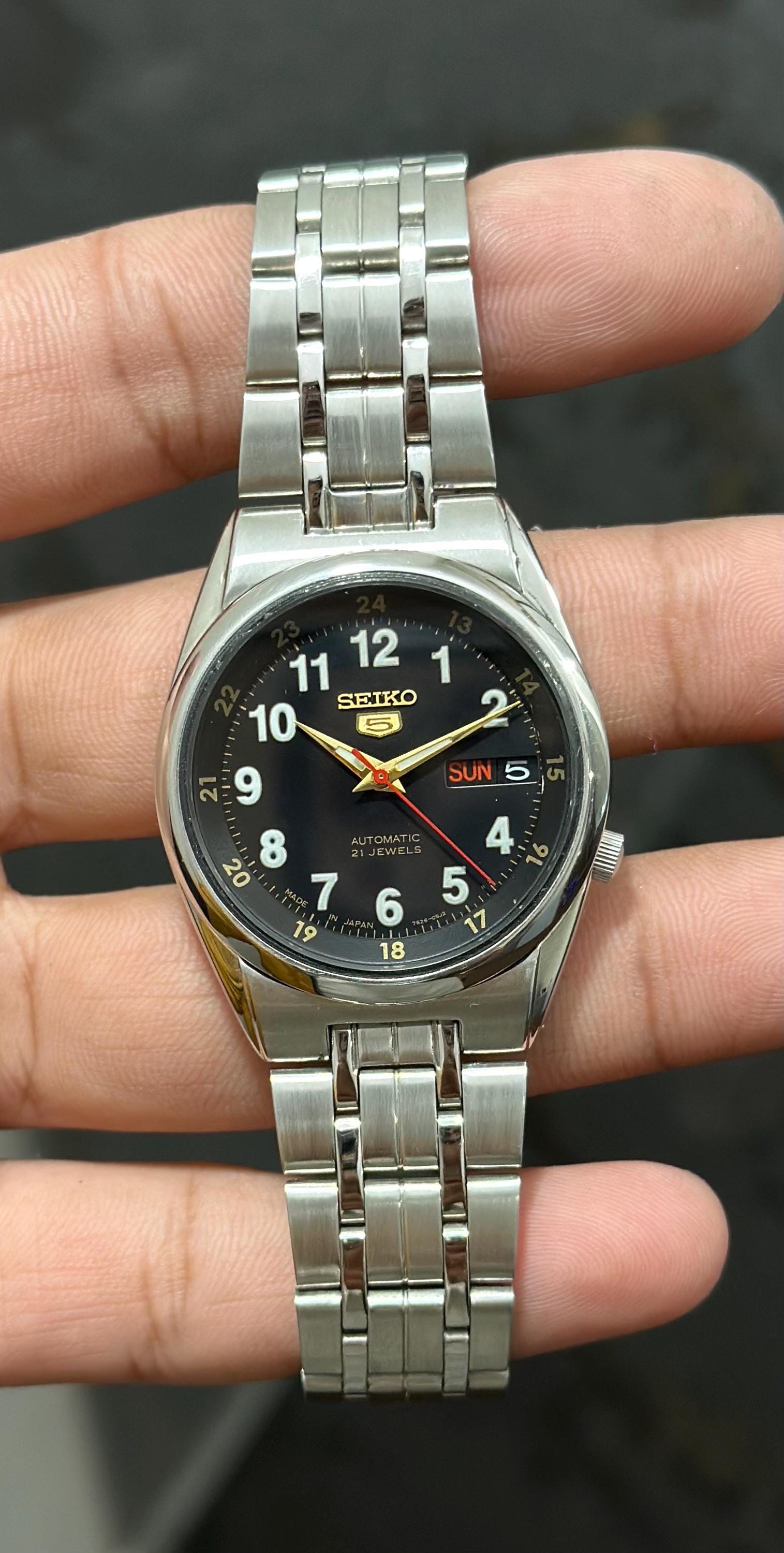 Seiko 5 21 Jewels - Etsy