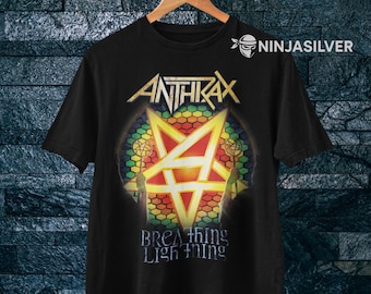 Vintage 1987 Anthrax Mosh It up Tour Band Ringer T-shirt / Single