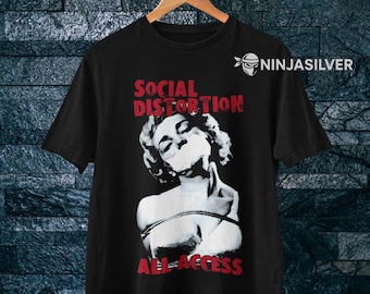 Vintage T Shirt, XL, Social Distortion T Shirt, Concert T Shirt