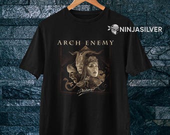 Vintage 90s ARCH ENEMY Long Sleeve Authentic Band Shirt All Cotton