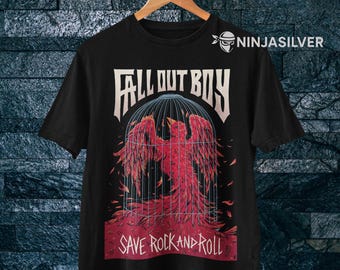 Fall Out Boy Infinity on High Album Adult T-shirt Flying Sheep