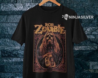 Vintage 90's Rob Zombie Bring Out Your Dead Band Black Large T