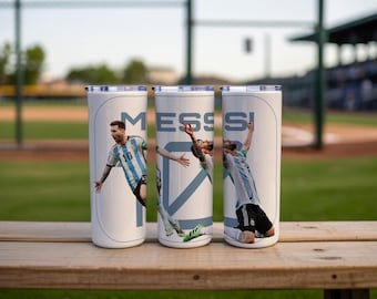 Set van 2 voetbalgeiten bekerverpakking, png-bestand – 20 oz en 30 oz recht, taps toelopend, sublimatie digitale download