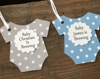 Baby boy tags | Etsy