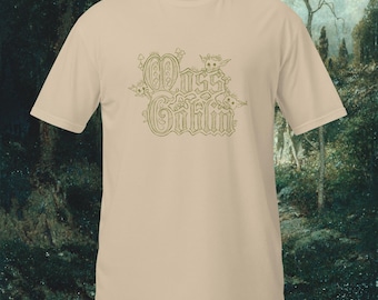 Camiseta unissex com estampa de duende de musgo