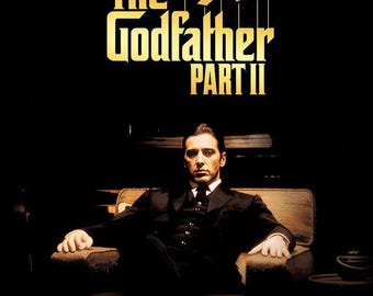 Il Padrino - Parte II - Poster digitale del film - Arte cinematografica poliziesca epica (Top 100 Collection n. 3)