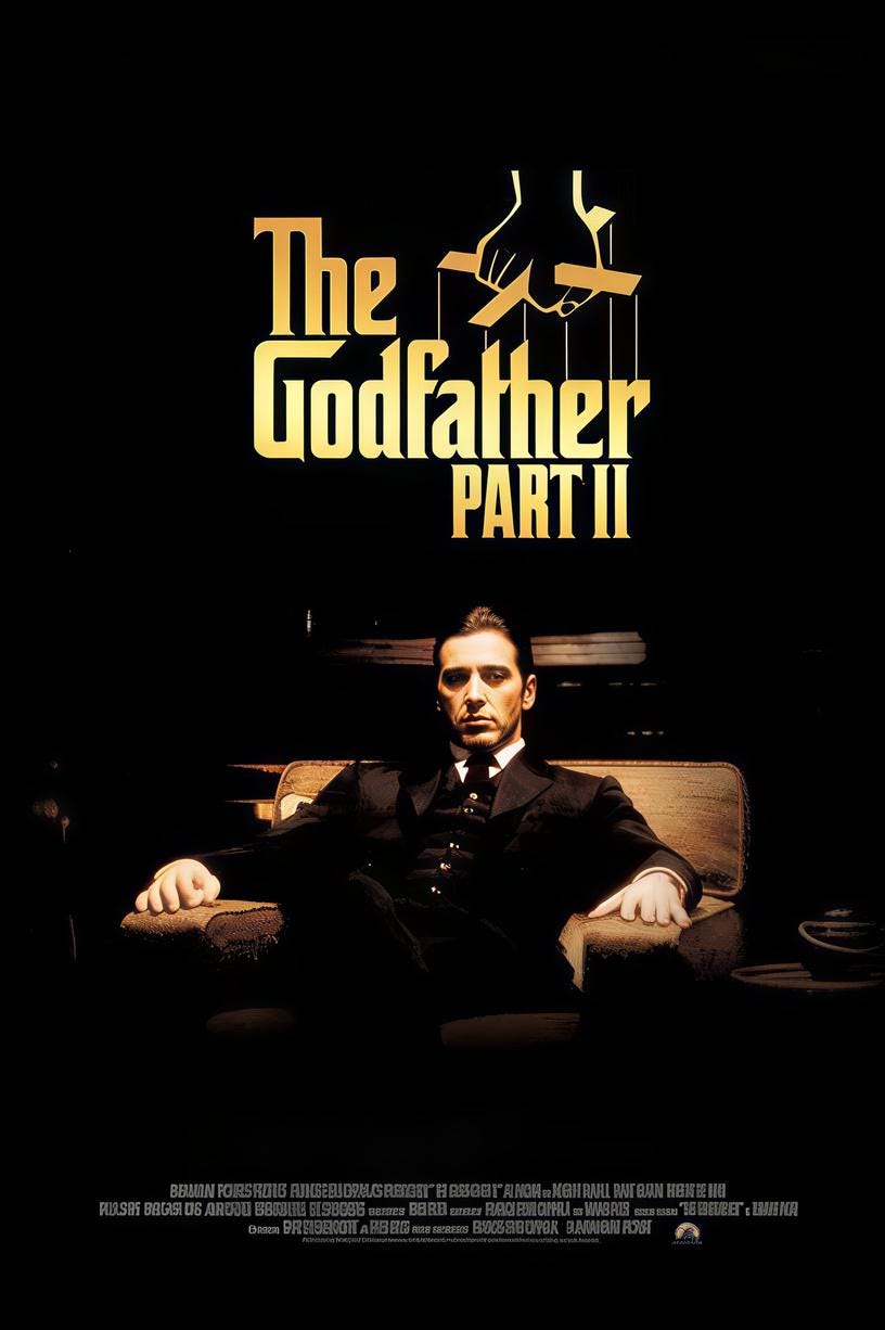 Godfather Part Ii Poster - Etsy