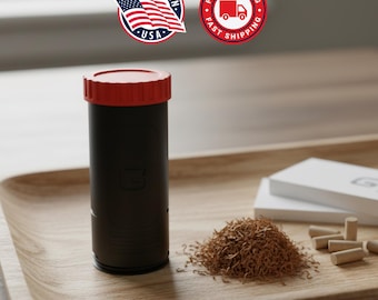 Barrel Roll – Adjustable Cone Filler for 1 to 3 Cones – Storage Compartment – Funny Gift – Made in USA – 3D Printed