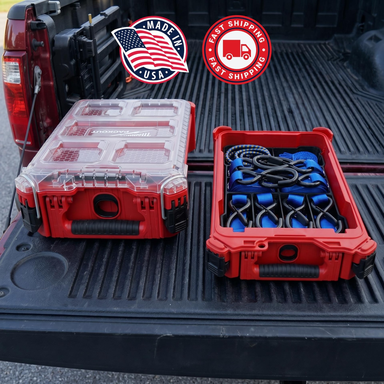 Ratchet Strap Insert for Milwaukee Compact Packout | Custom Tool ...