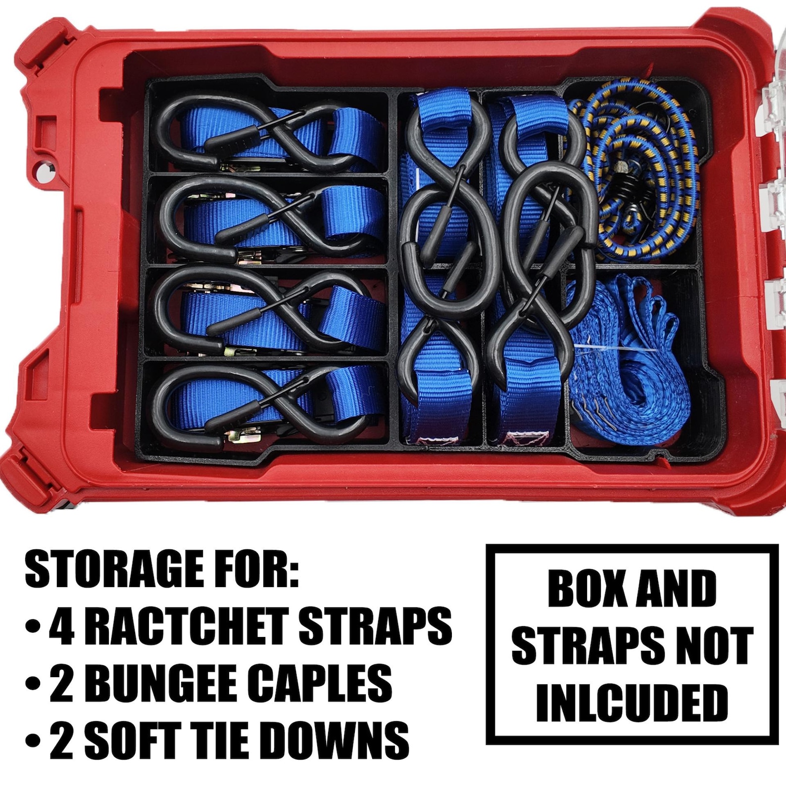 Ratchet Strap Insert for Milwaukee Compact Packout | Custom Tool ...