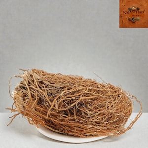 Indian Vetiver Root (Khus Khus Jad), Dry Chrysopogon Zizanioides