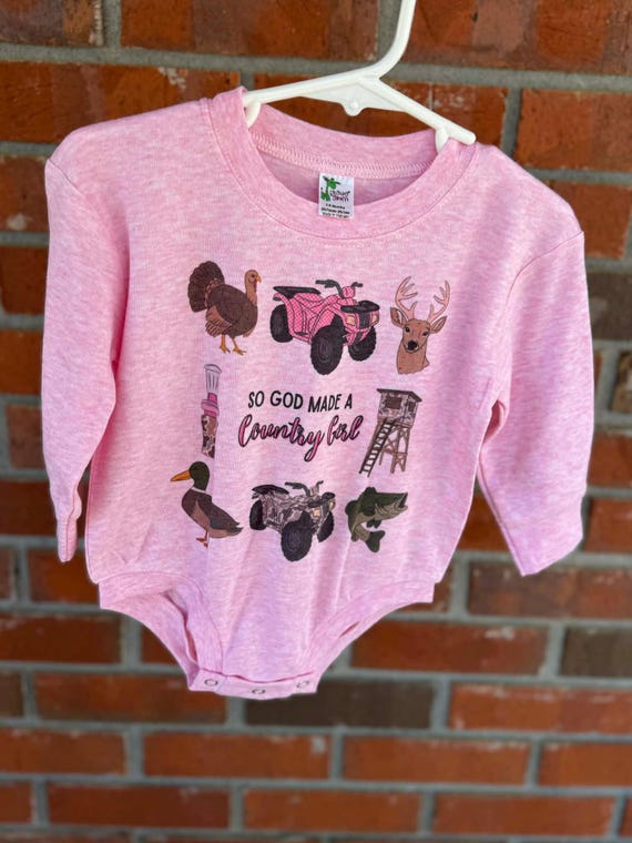 Country Girl Bubble Romper (3/6M)