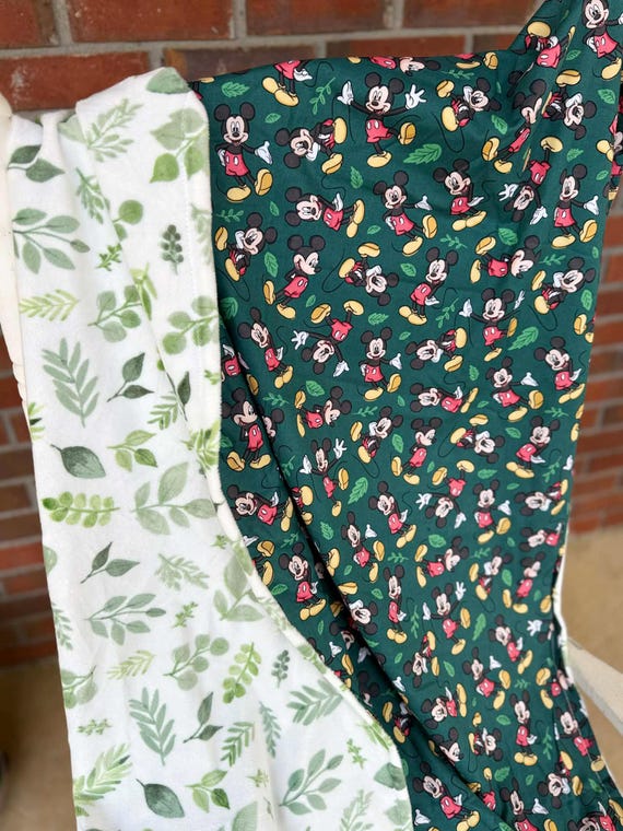 Mickey Mouse Minky Blanket