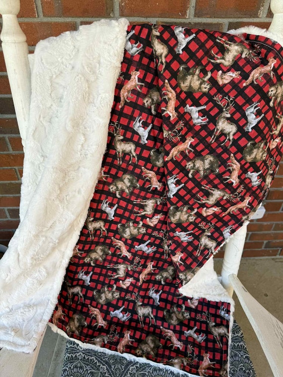 Woodland Plaid Blanket