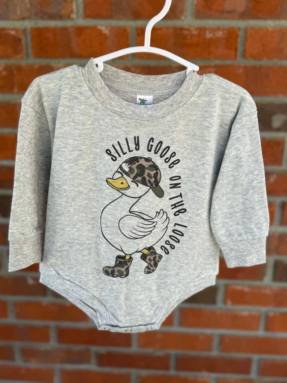 Silly Goose Bubble Romper (0/3M)
