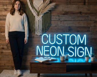 Custom Neon Name Sign | LED Neon Light | Neon Room Decor | Kids Neon Name Sign | Custom LED Sign | Home Decor Gift Idea| Neon Birthday Decor