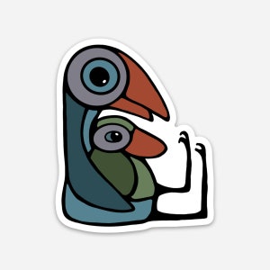 Vinyl Sticker - Mutter-Kind